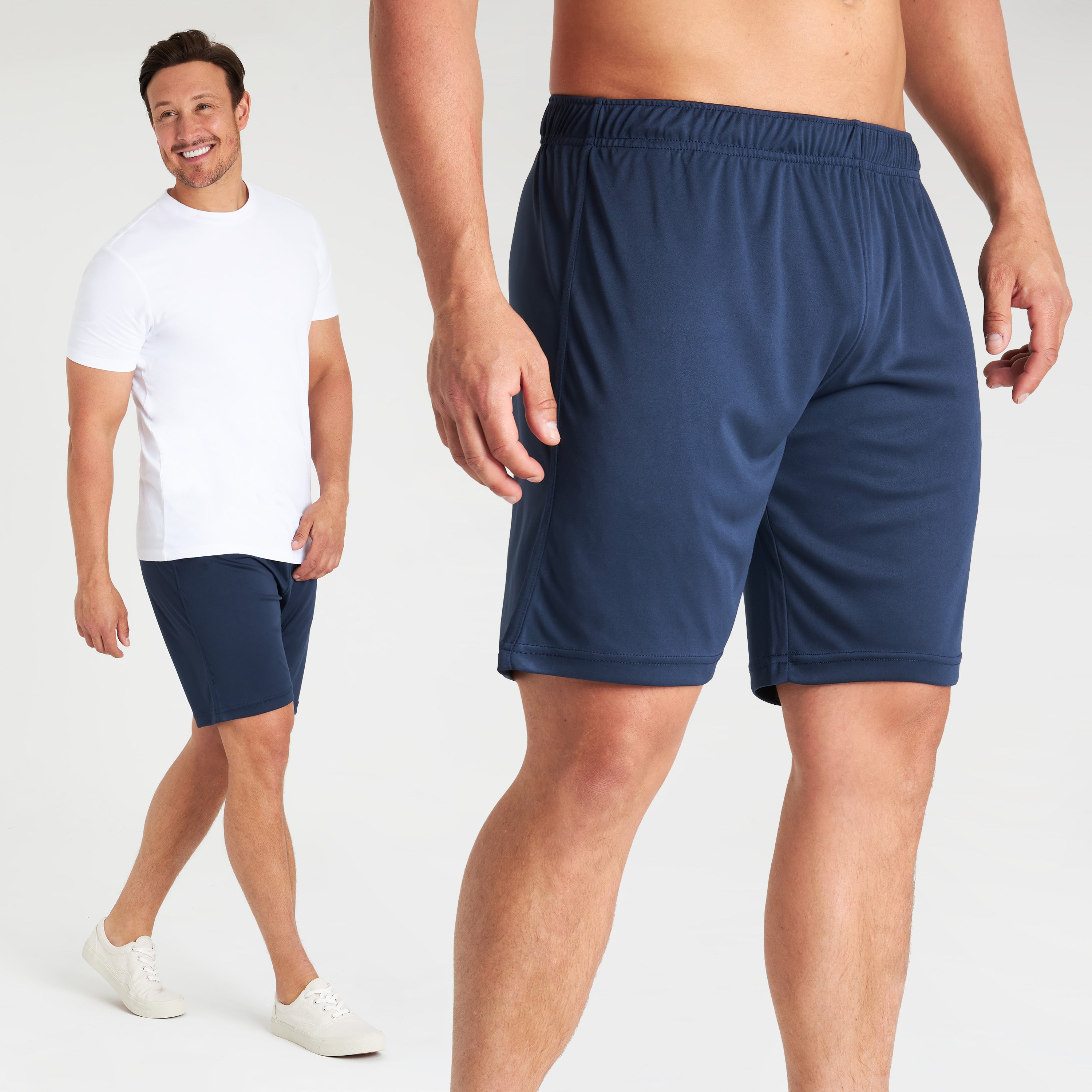 CityComfort Gym Shorts for Men, Quick Dry Running Shorts - Get Trend