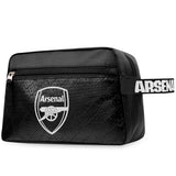 Arsenal F.C. Toiletry Bags for Men, Hanging Travel Wash Bag with Zipped Pockets - Get Trend
