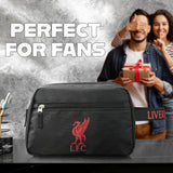 Liverpool F.C. Toiletry Bags for Men, Hanging Travel Wash Bag with Zipped Pockets - Get Trend