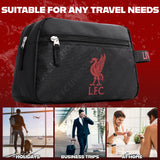 Liverpool F.C. Toiletry Bags for Men, Hanging Travel Wash Bag with Zipped Pockets - Get Trend
