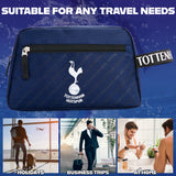 Tottenham Hotspur F.C. Toiletry Bags for Men, Hanging Wash Bag with Zipped Pocket