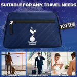 Tottenham Hotspur F.C. Toiletry Bags for Men, Spurs Hanging Travel Wash Bag with Pockets - Get Trend