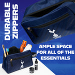 Tottenham Hotspur F.C. Toiletry Bags for Men, Spurs Hanging Travel Wash Bag with Pockets - Get Trend