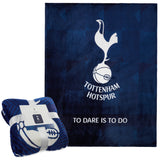 Tottenham Hotspur F.C. Fleece Bed Blanket Soft Bed Throw 125 x 150cm Spurs Gifts