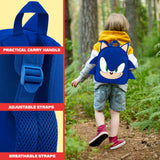 SONIC THE HEDGEHOG Backpack for Kids Tweens Rucksack Lightweight Gamer Daypack