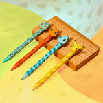 Pokemon Pens Set of 4 Erasable Pens Pikachu School Supplies Stationery Set Ballpoint Pens with Blue Ink Anime Gifts for Kids - Get Trend