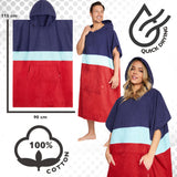 CityComfort Beach Towel with Hood for Adults Teens Surf Poncho Absorbent Cotton Soft