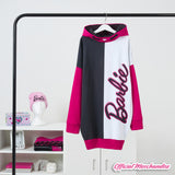 Barbie Oversized Hoodie - Sweater Dress for Girls - Get Trend