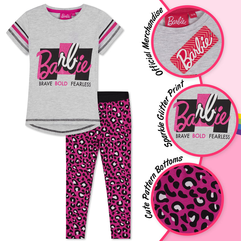 Barbie T-shirts & Leggings For Girls, Kids Outfits - Get Trend