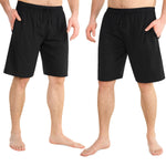 CityComfort Cotton Pyjama Shorts with Elasticated Waist for Men - 2 Pack - Get Trend