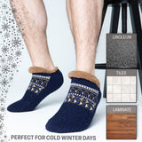 CityComfort Slipper Socks for Men & Teens Size 6–9.5, Cozy Non Slip Socks