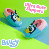 Bluey Kids Slippers Warm Non Slip House Shoes for Girls and Boys Soft Plush Slip On Shoes