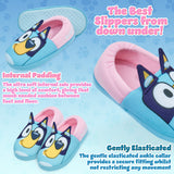 Bluey Kids Slippers Warm Non Slip House Shoes for Girls and Boys Soft Plush Slip On Shoes