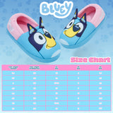 Bluey Kids Slippers Warm Non Slip House Shoes for Girls and Boys Soft Plush Slip On Shoes