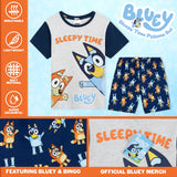 Bluey Pyjamas for Kids, Boys PJs 2 Piece Nightwear T-Shirt & Shorts - Get Trend