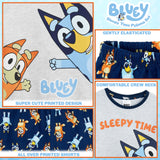 Bluey Pyjamas for Kids, Boys PJs 2 Piece Nightwear T-Shirt & Shorts - Get Trend