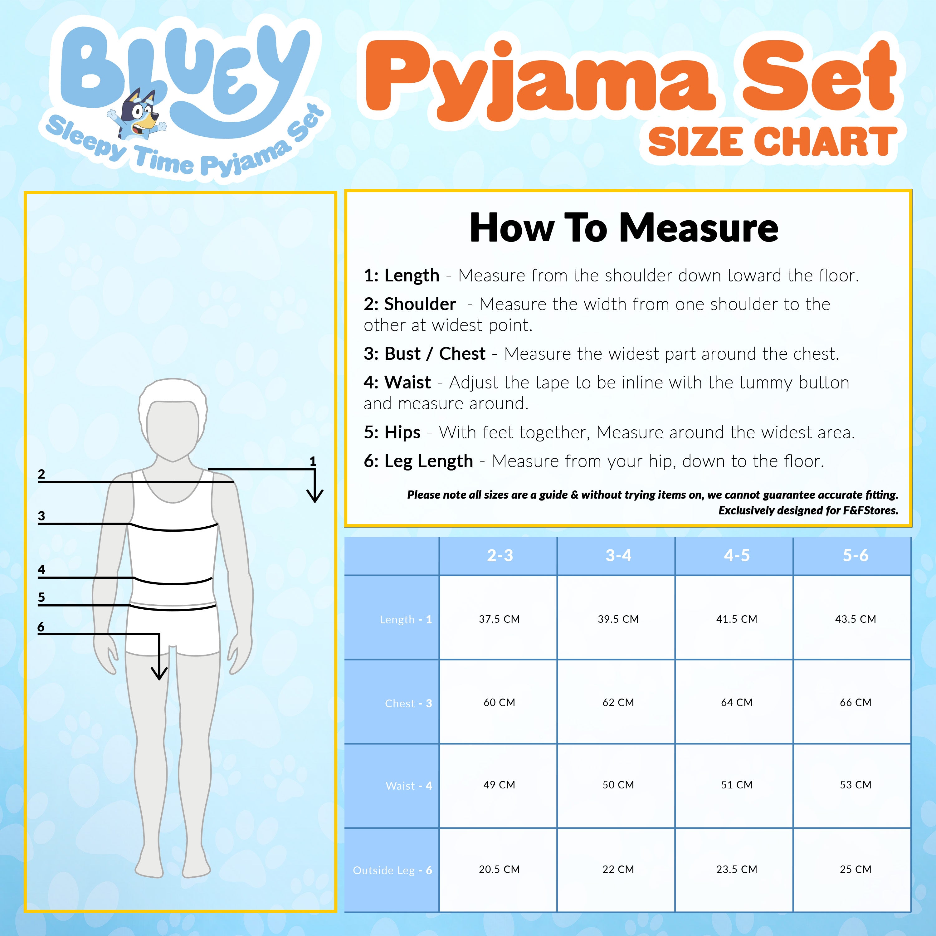 Bluey Pyjamas for Kids, Boys PJs 2 Piece Nightwear T-Shirt & Shorts - Get Trend