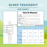 Bluey Tracksuit for Kids and Toddlers Hoodie and Joggers 2 Piece Set - Get Trend