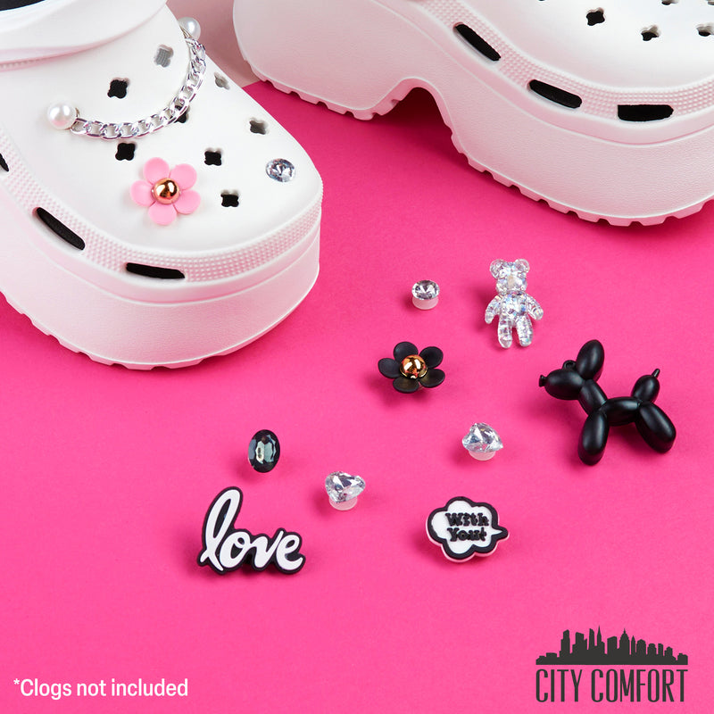 CityComfort Clog Charms, Mixed Shoe Decoration Charms - Multi - Get Trend