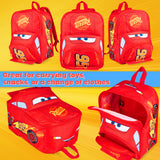 Disney Cars Backpack for Kids Rucksack for Nursery Preschool Lightning McQueen