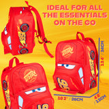 Disney Cars Backpack for Kids Rucksack for Nursery Preschool Lightning McQueen