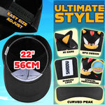 SONIC THE HEDGEHOG Cap for Boys Peaked Baseball Cap Sun Hat Knuckles Shadow Sports Holiday Essentials Gamer Gifts for Boys - Get Trend