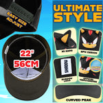 SONIC THE HEDGEHOG Cap for Boys Peaked Baseball Cap Sun Hat Knuckles Shadow Sports Holiday Essentials Gamer Gifts for Boys - Get Trend