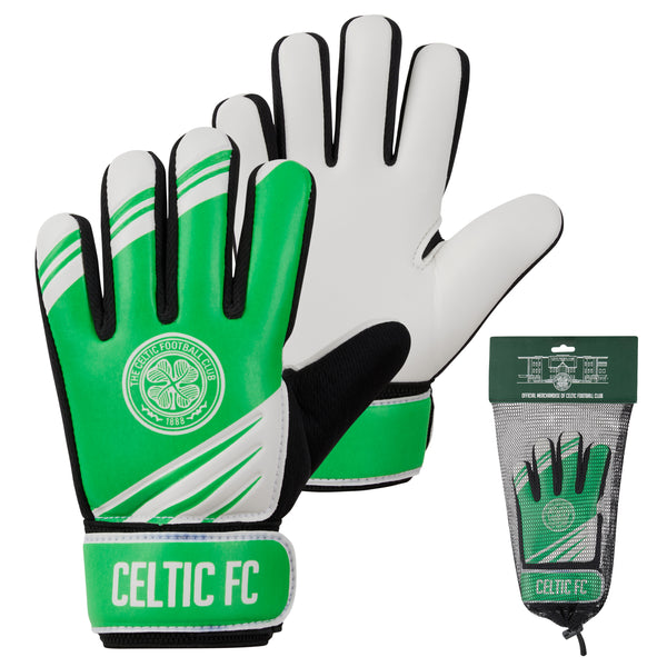 Celtic F.C. Goalkeeper Gloves for Kids Teenagers - Size 5
