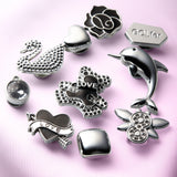 CityComfort Clog Charms, Mixed Shoe Decoration Charms Clog Chains Multipack