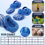 CityComfort Girls Winter Clogs Fleece Lining & Removable Charms, Kids Teens Garden Shoes Slip On with Strap