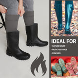 Boot Liner for Women and Teenagers - Warm Fleece Wellie Socks - Get Trend