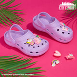 CityComfort Kids Clogs with Removable Charms, Beach Pool Shoes - Kids Gifts - Get Trend