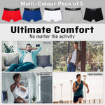 Boxers for Men - Pack of Men Cotton-Rich Boxer Shorts - Get Trend