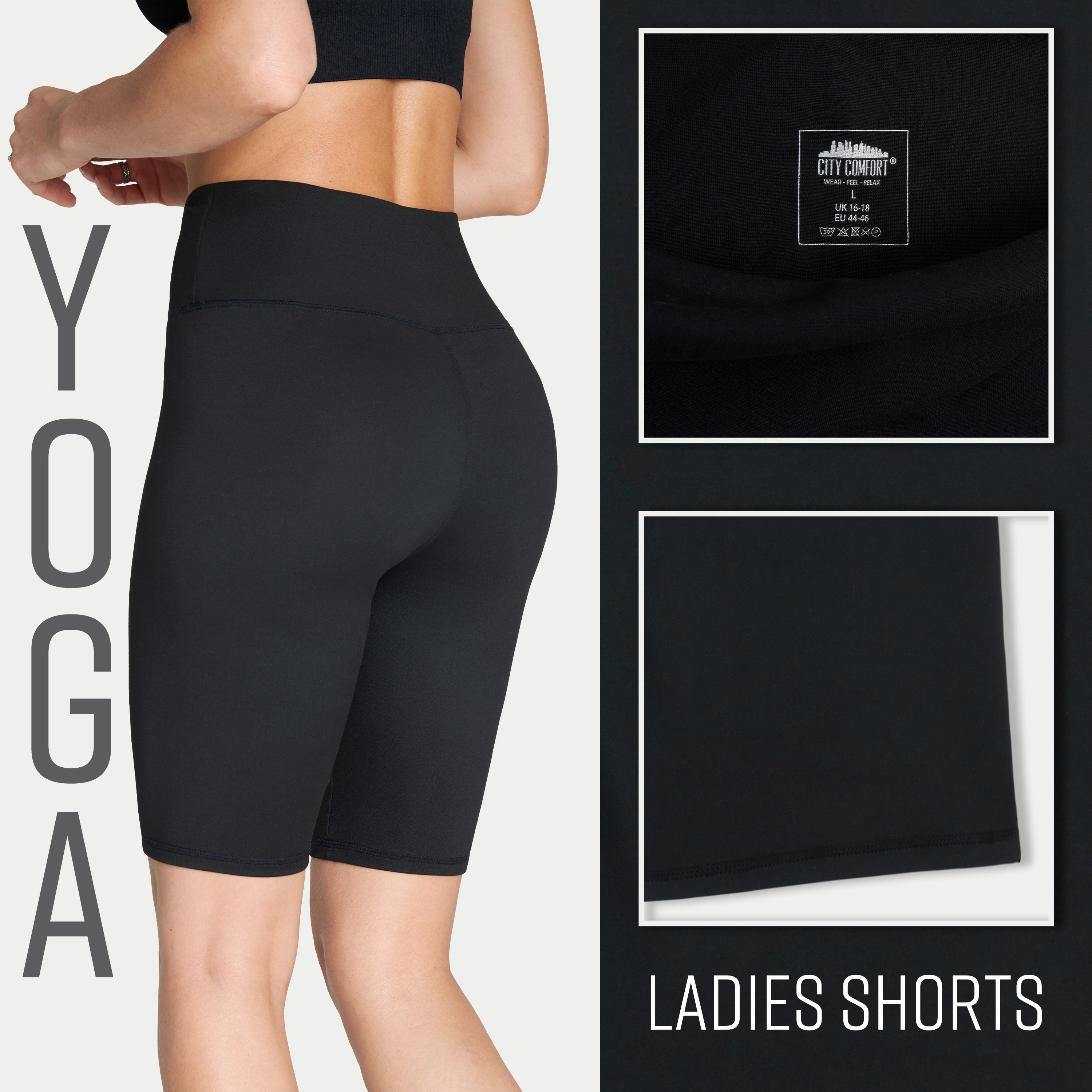 CityComfort Gym Shorts for Women - Yoga Shorts - Get Trend