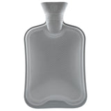 Hot Water Bottle Large 1.8L Rubber Hot Water Bottle - Grey - Get Trend