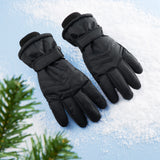 CityComfort Kids Skiing Gloves - Fleece Lined Touch Screen Gloves - Get Trend