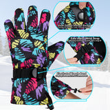 CityComfort Mens Skiing Gloves - Fleece Lined Touch Screen Gloves - Get Trend