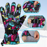 CityComfort Womens Skiing Gloves - Fleece Lined Touch Screen Gloves - Get Trend