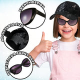 CityComfort Girls Cap and Sunglasses Set, Baseball Cap and UV Sunglasses - Get Trend