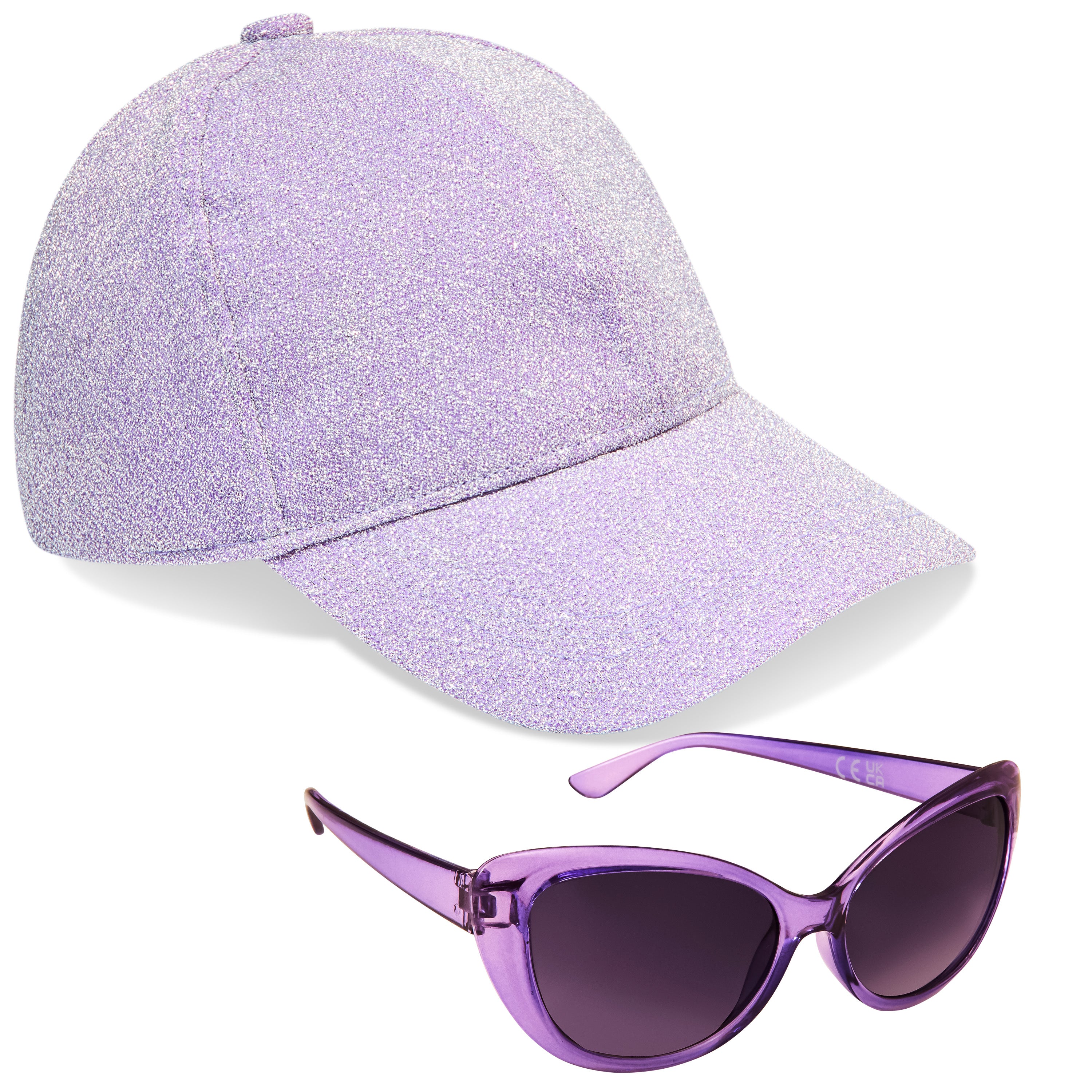 CityComfort Girls Cap and Sunglasses Set, Baseball Cap and UV Sunglasses - Get Trend