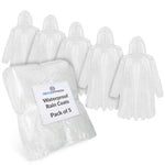CityComfort Rain Poncho for Boys Teens Disposable Transparent Waterproof Ponchos Multipack for Festival Theme Park Emergency Raincoats - Get Trend