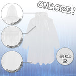CityComfort Rain Poncho for Boys Teens Disposable Transparent Waterproof Ponchos Multipack for Festival Theme Park Emergency Raincoats - Get Trend