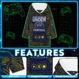 CityComfort Hoodie for Kids & Teenagers Fleece tWarm Gamer Oversized Hoodie