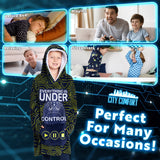 CityComfort Hoodie for Kids & Teenagers Fleece tWarm Gamer Oversized Hoodie