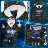 CityComfort Hoodie for Kids & Teenagers Fleece tWarm Gamer Oversized Hoodie