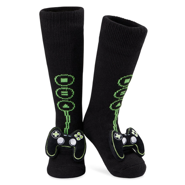 CityComfort Fluffy Socks for Men and Teenagers - Soft Warm 3D Gaming Slipper Socks
