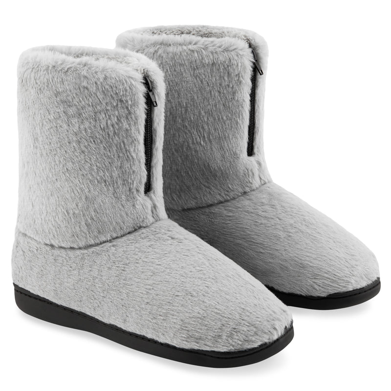 CityComfort Womens Slippers - Fluffy Boot Slippers