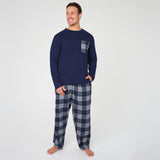 CityComfort Mens Pyjamas Set, Warm Teenagers Loungewear Winter Nightwear Long Sleeve PJs, Birthday Xmas Gifts for Men