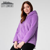 CityComfort Hoodies for Women - Fleece Hoodie for Women - Get Trend