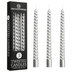 Dinner Candles - Pack of 3 Twisted Candles - Get Trend